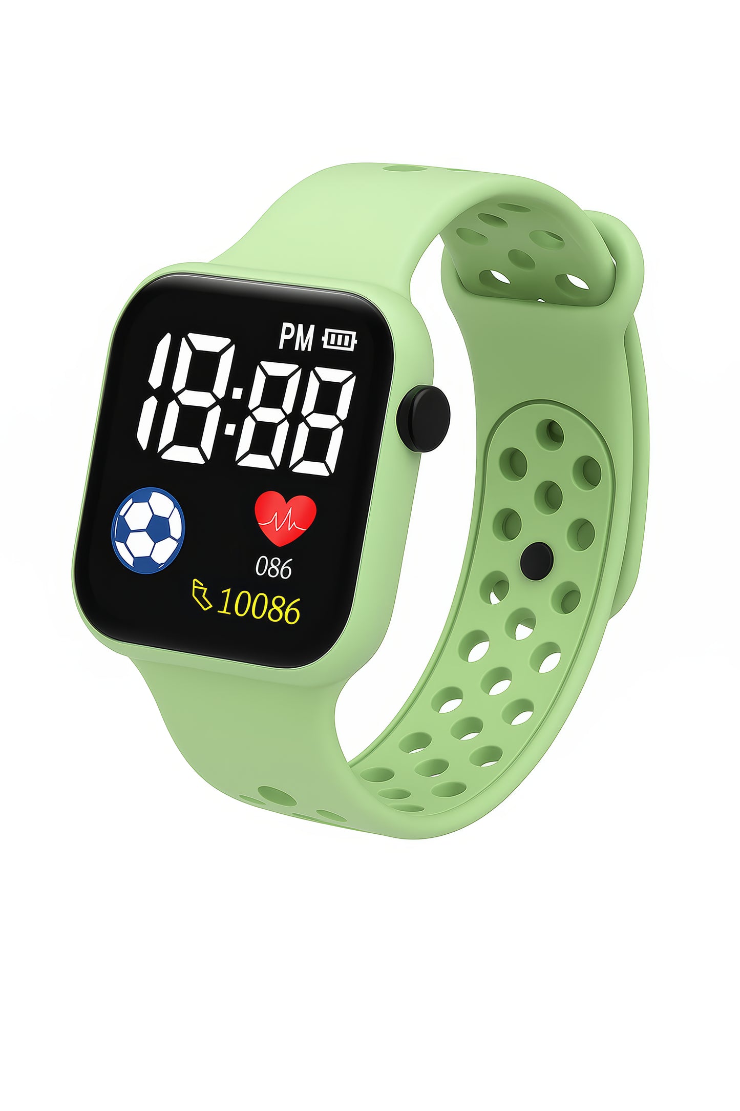 Montre Digitale LED Enfant – Sport & Étanche, Bracelet Silicone
