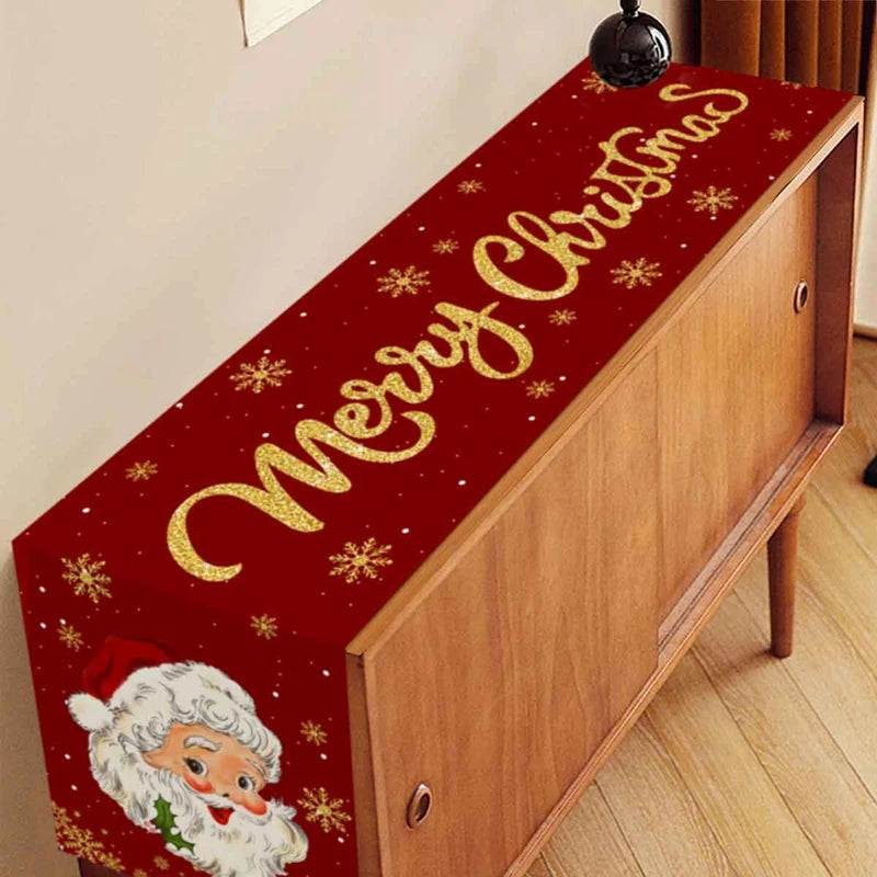 Chemin de Table de Noël 2025 – Polyester 35×180 cm
