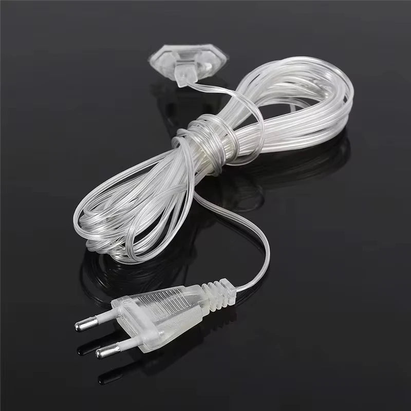 Guirlande Lumineuse Rideau LED – 5M, 8 Modes, Intérieur & Extérieur | Déco Noël, Mariage & Fêtes