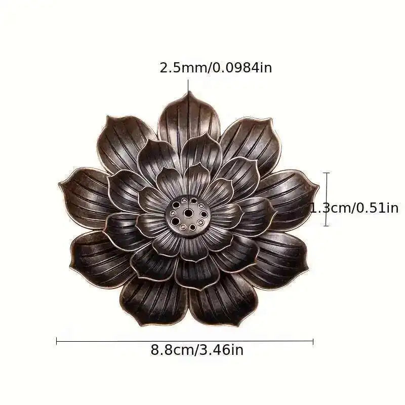 Porte-Encens Lotus Bouddha – Diffuseur d’Encens Décoratif pour Maison & Méditation
