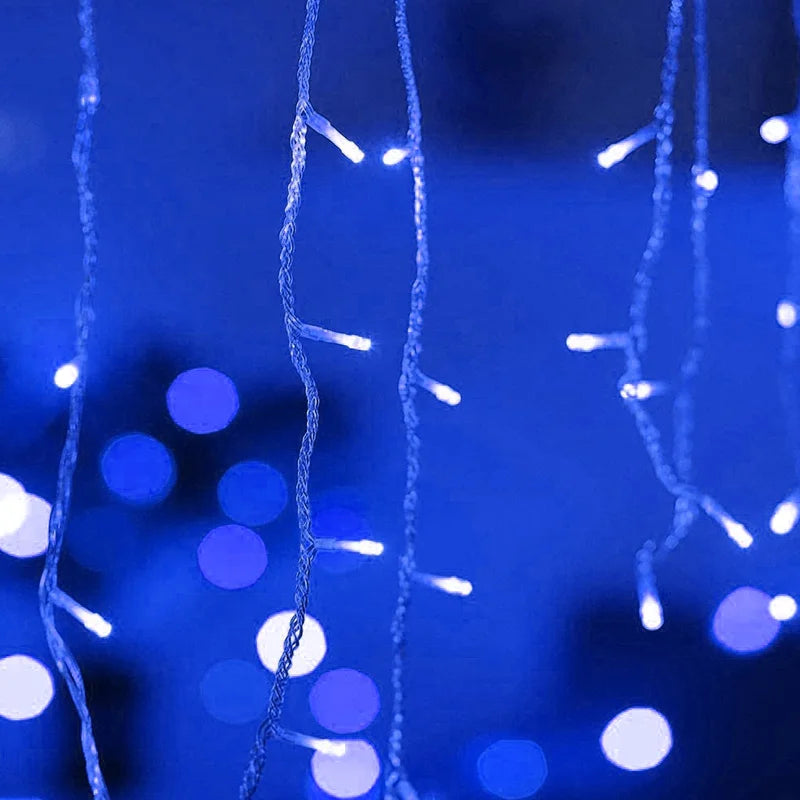 Guirlande Lumineuse Rideau LED – 5M, 8 Modes, Intérieur & Extérieur | Déco Noël, Mariage & Fêtes