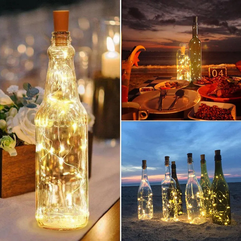Guirlande LED Bouchon de Bouteille