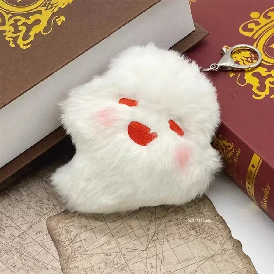 Porte-Clés Fantôme Kawaii – Peluche Douce 9cm | Accessoire Sac & Cadeau Original