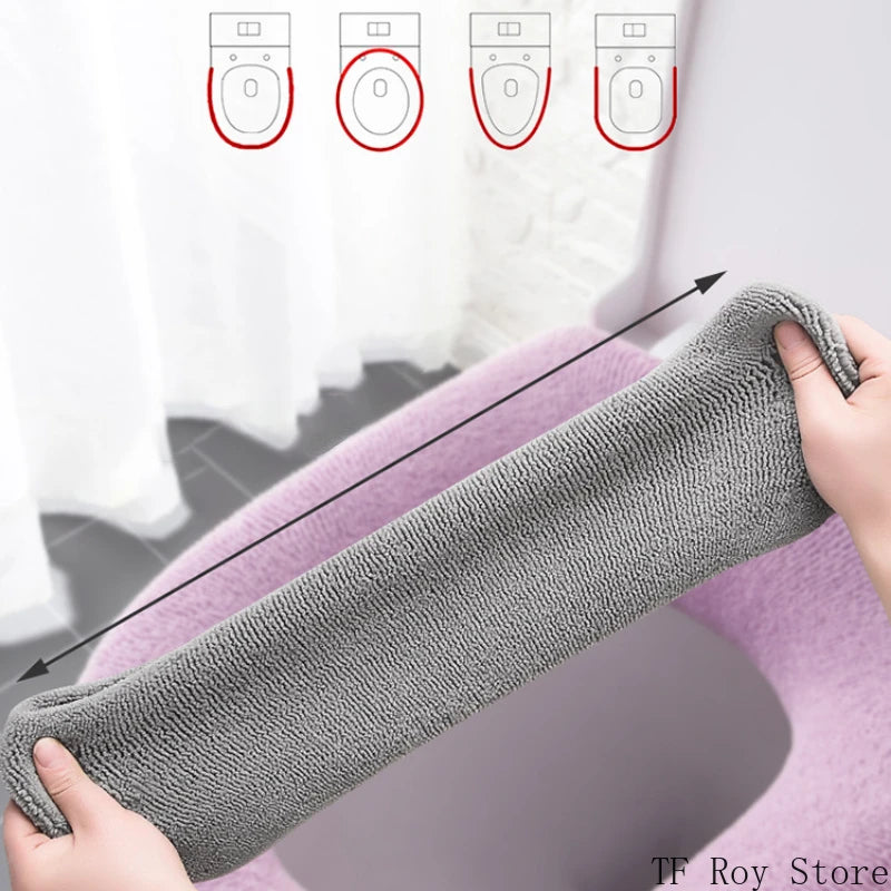 Coussin Doux et Lavable pour Lunette WC – Universel, Chaud & Confortable