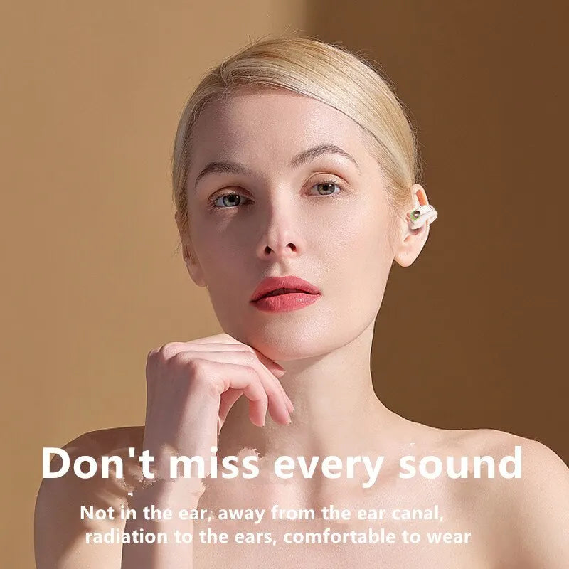 ClipPods™ – Écouteurs Bluetooth à Conduction Osseuse