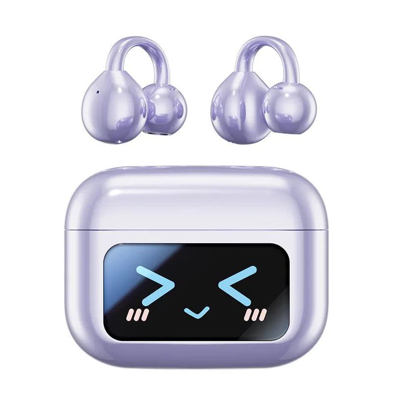 Écouteurs Bluetooth 5.3 avec Écran Tactile & Traduction AI