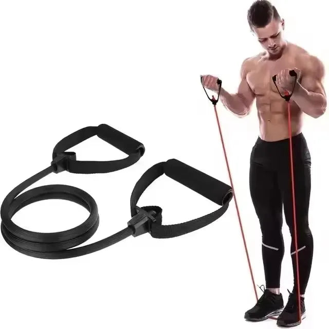 Kit Pilates Portable avec Barre & Bandes de Résistance – Yoga, Fitness, Musculation & Stretching