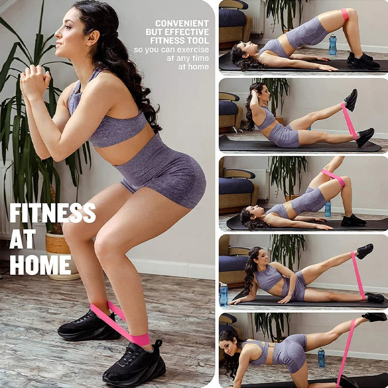 Bandes de Résistance en Latex – Fitness, Yoga, Pilates, Crossfit & Renforcement Musculaire