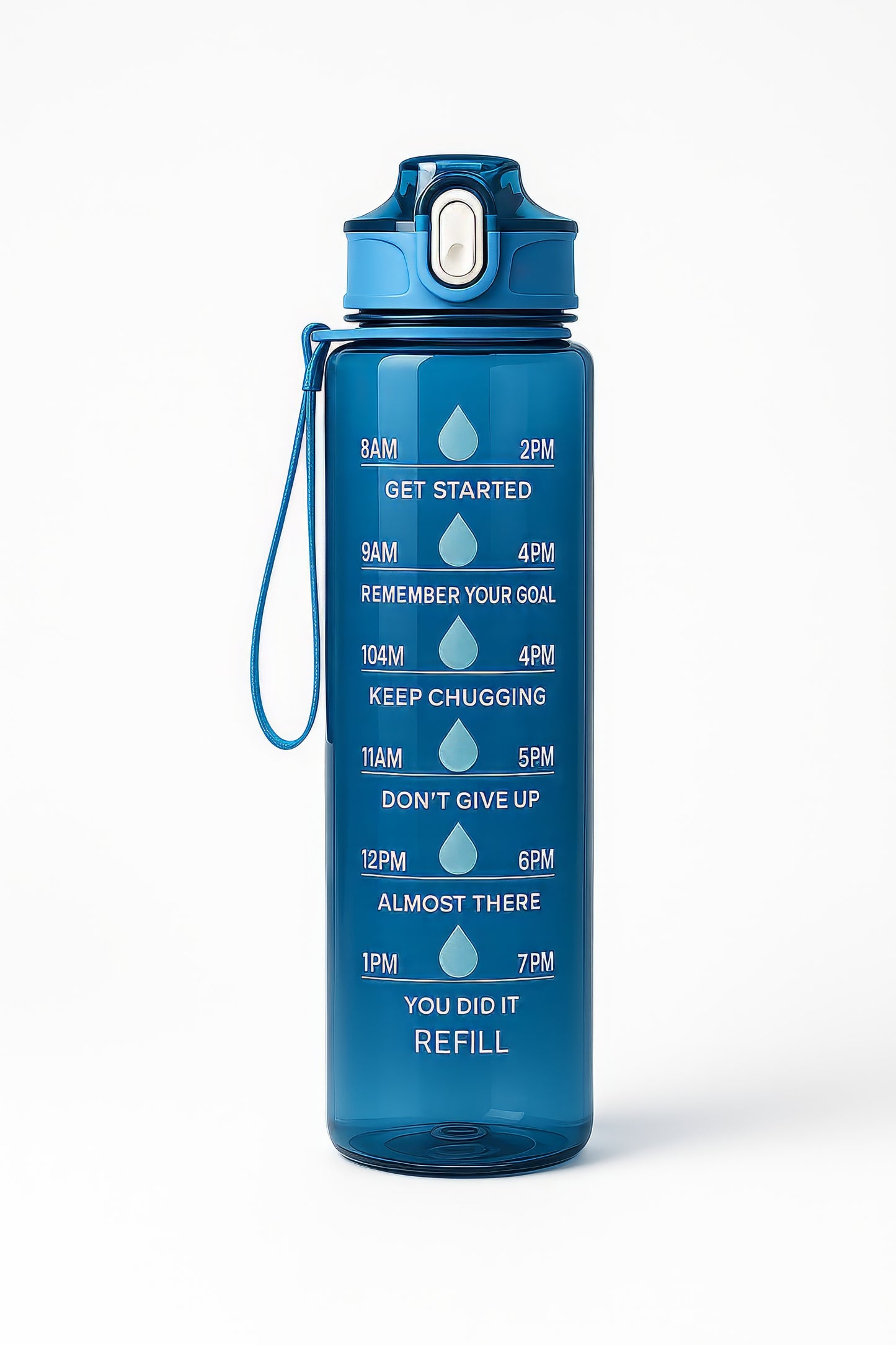 Bouteille Sport 800 ml – Étanche & Graduée (5 couleurs)