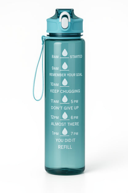 Bouteille Sport 800 ml – Étanche & Graduée (5 couleurs)