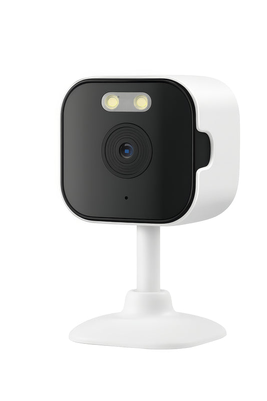 Caméra de Surveillance WiFi HD 5MP Mini Intérieure – Vision Nocturne, Audio Bidirectionnel & Détection de Mouvement