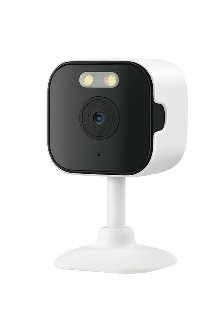 Caméra de Surveillance WiFi HD 5MP Mini Intérieure – Vision Nocturne, Audio Bidirectionnel & Détection de Mouvement