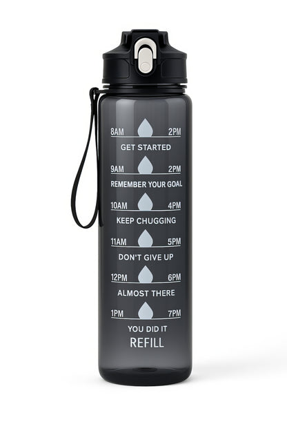 Bouteille Sport 800 ml – Étanche & Graduée (5 couleurs)