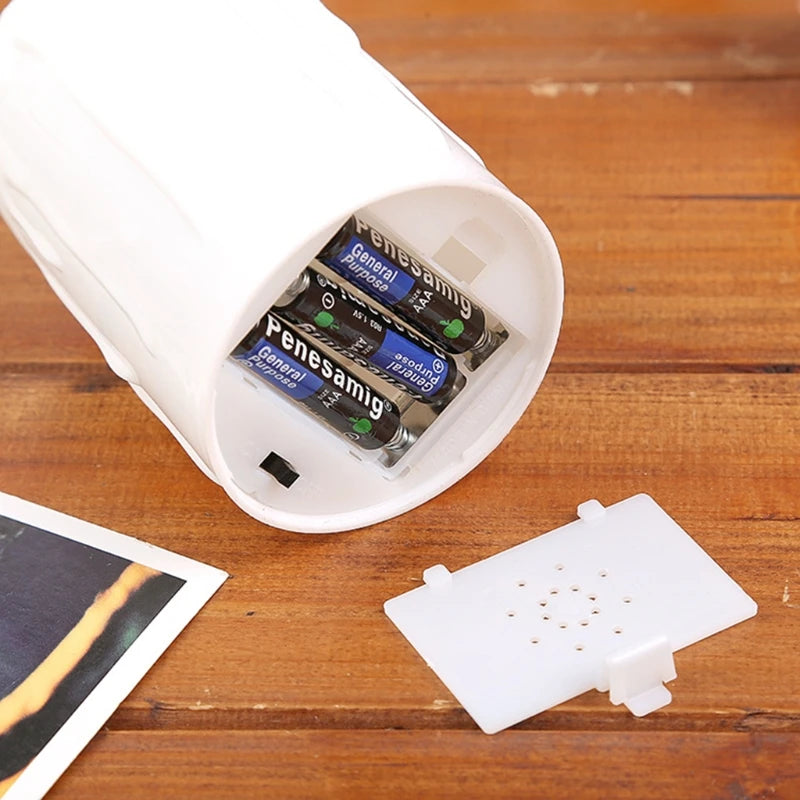 Bougie LED Jésus-Christ Sans Flamme / Veilleuse Décorative à Piles / Ambiance Spirituelle