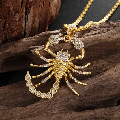 Collier Homme Pendentif Animal – Tigre & Félin Doré ou Argenté