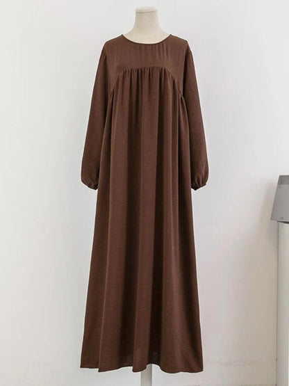 Robe longue abaya de luxe pour femme musulmane, style Dubaï, kebaya couleur unie, tenue modeste pour Ramadan, caftan africain, vêtement islamique pour femme.