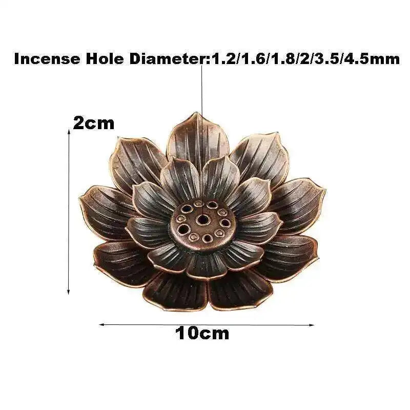Porte-Encens Lotus Bouddha – Diffuseur d’Encens Décoratif pour Maison & Méditation