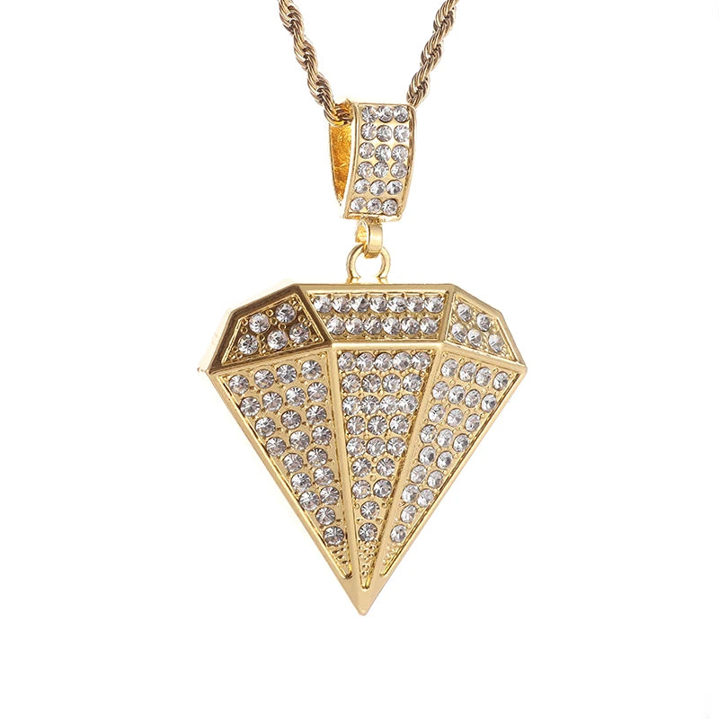 Collier Homme Pendentif Animal – Tigre & Félin Doré ou Argenté
