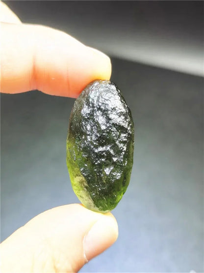 Pierre de Moldavite naturelle verte 5-25 g – Cristal minéral tchèque pour pendentif et collection