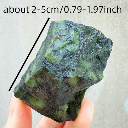 Pierre brute naturelle de malachite – Décoration bureau, aquarium, bonsaï et collection minérale