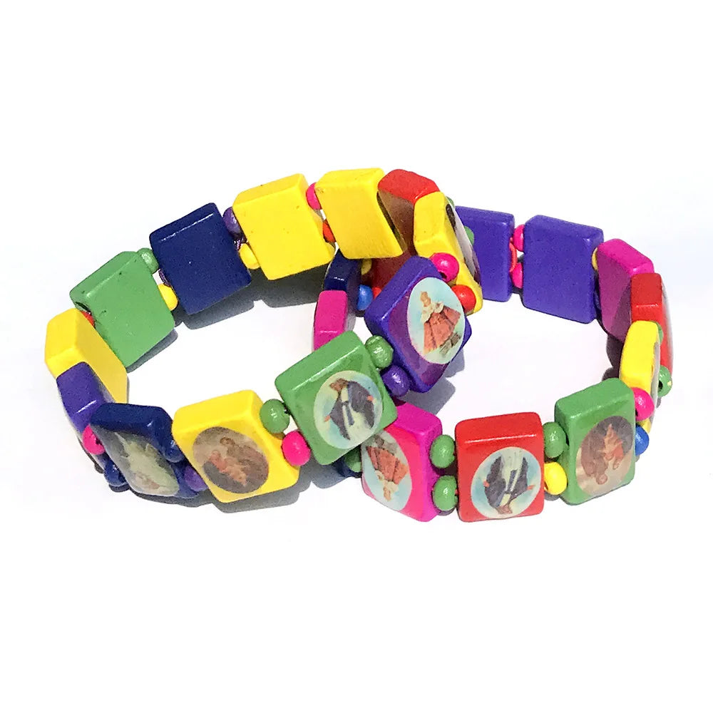 Bracelet Chapelet Catholique en Bois