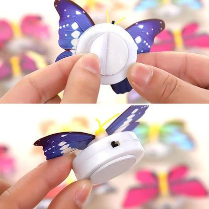Papillons 3D Lumineux 🦋 – Décoration Murale LED pour Maison, Jardin & Fêtes (10 ou 20 pièces)