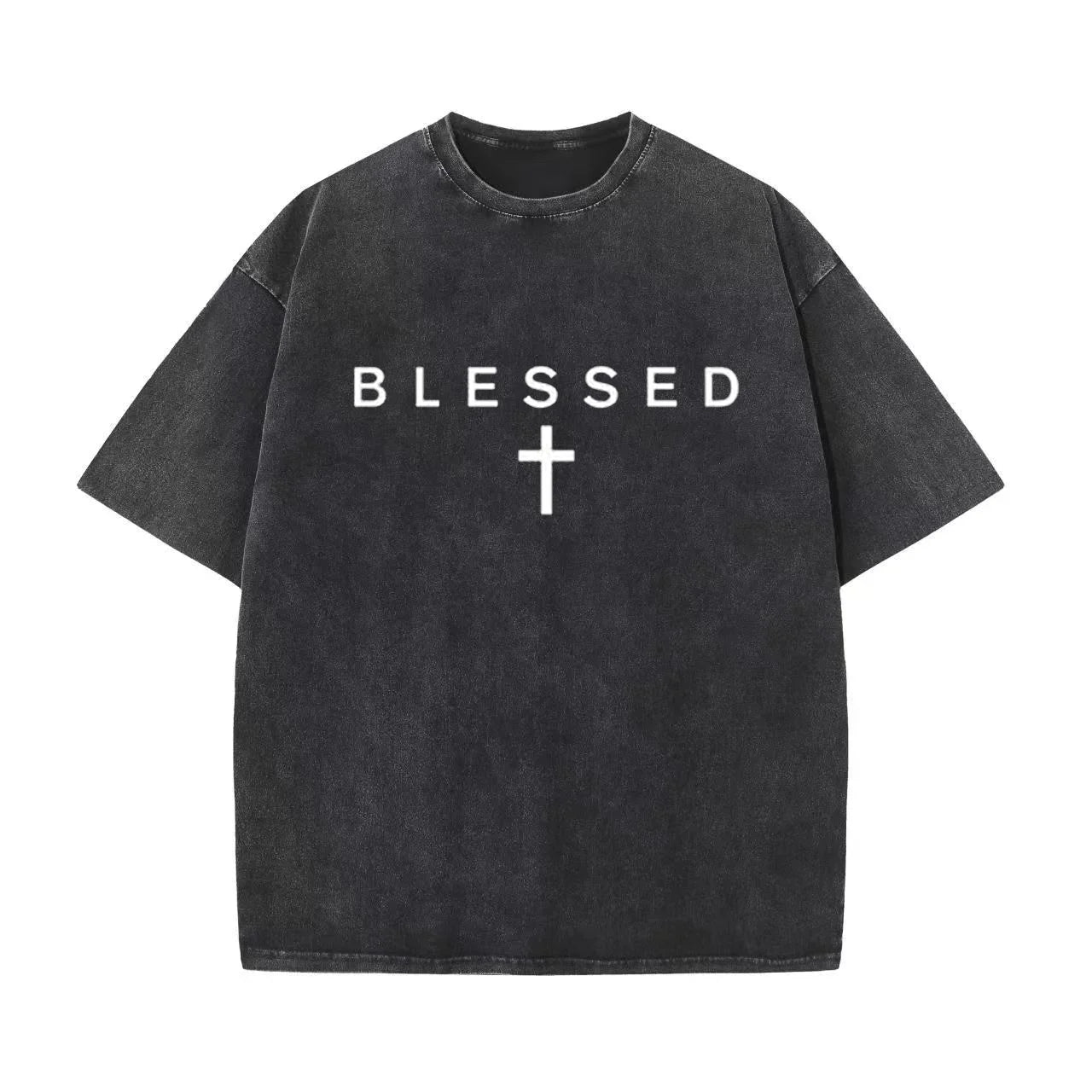 T-shirt foi chrétienne unisexe – design croix et message biblique inspirant