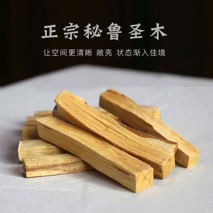 Encens palo santo premium du Pérou – bois sacré purifiant pour méditation et parfum maison