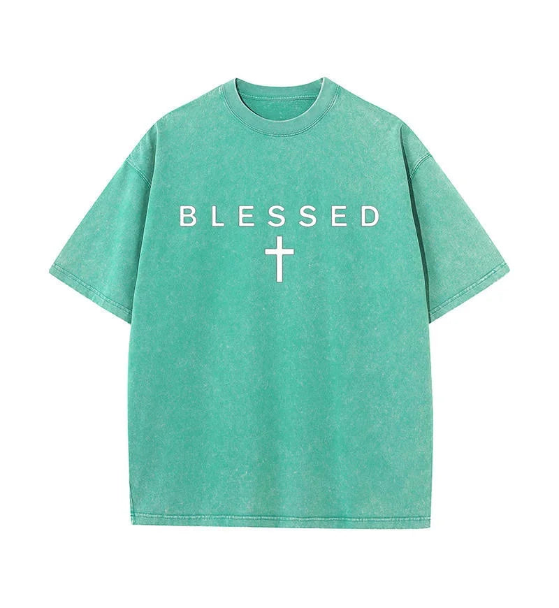 T-shirt foi chrétienne unisexe – design croix et message biblique inspirant