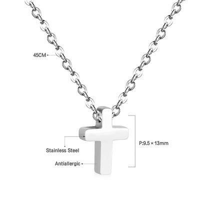 Collier Rosaire Catholique Doré en Acier Inoxydable – Pendentif Croix de Prière