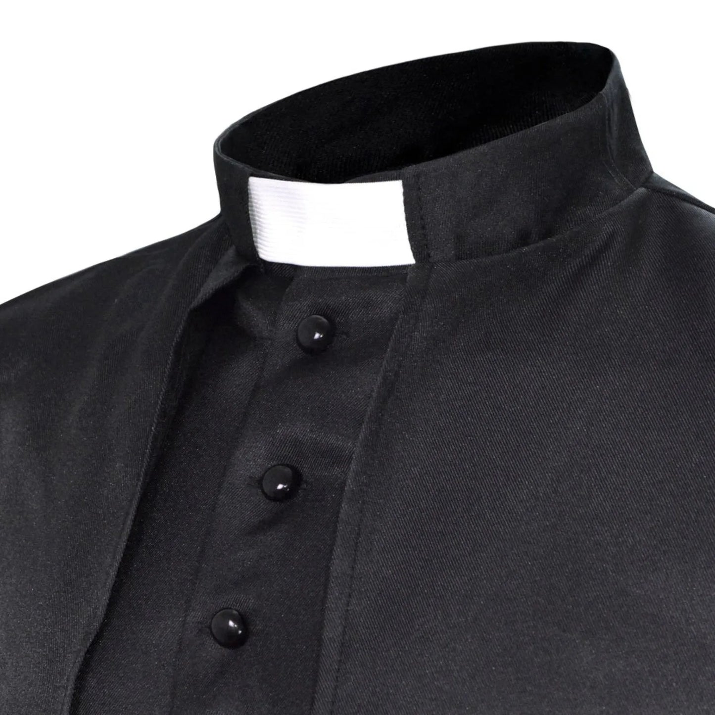 Soutane de prêtre médiévale rétro – Costume cosplay Renaissance, robe religieuse catholique pour homme