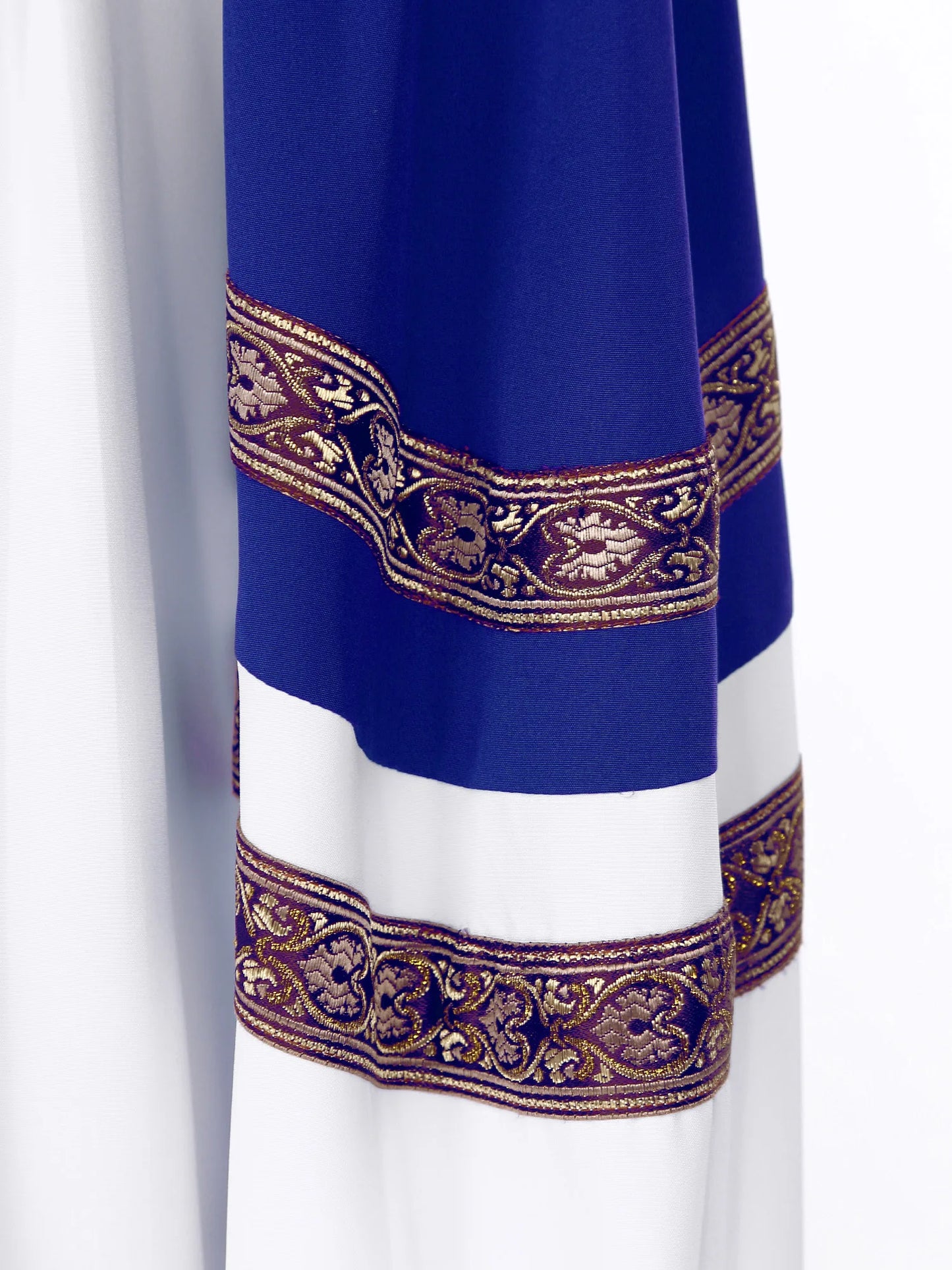 Robe de pasteur unisexe pour église et chorale – costume chrétien à manches longues