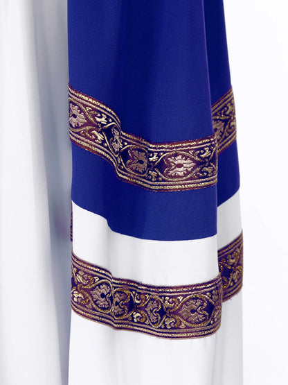 Robe de pasteur unisexe pour église et chorale – costume chrétien à manches longues