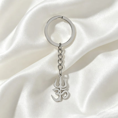 Porte-clés Om Aum – Symbole hindou unisexe