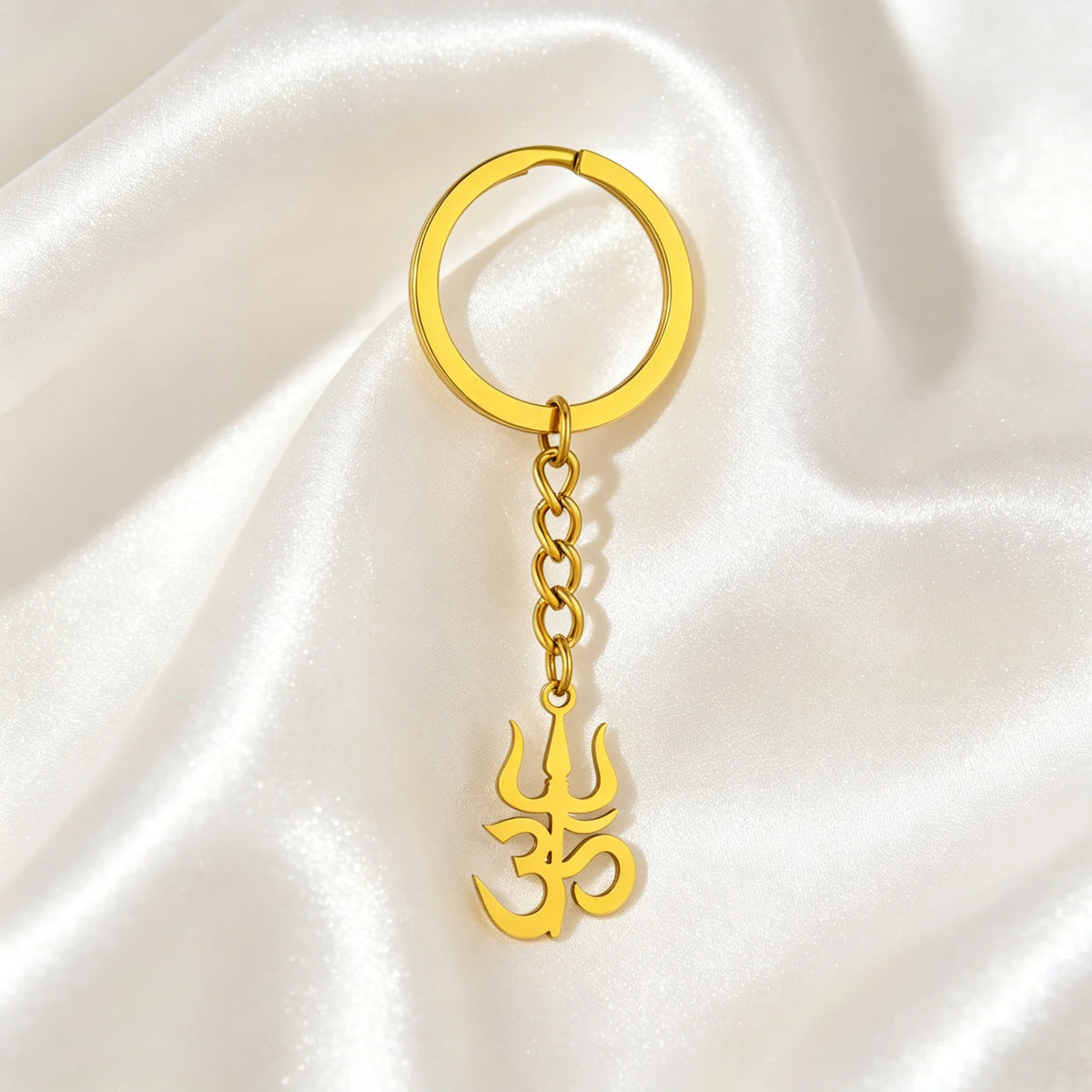 Porte-clés Om Aum – Symbole hindou unisexe