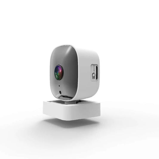 Mini Caméra de Surveillance 4K – WiFi, Vision Nocturne Couleur, Waterproof IP65, Détection de Mouvement