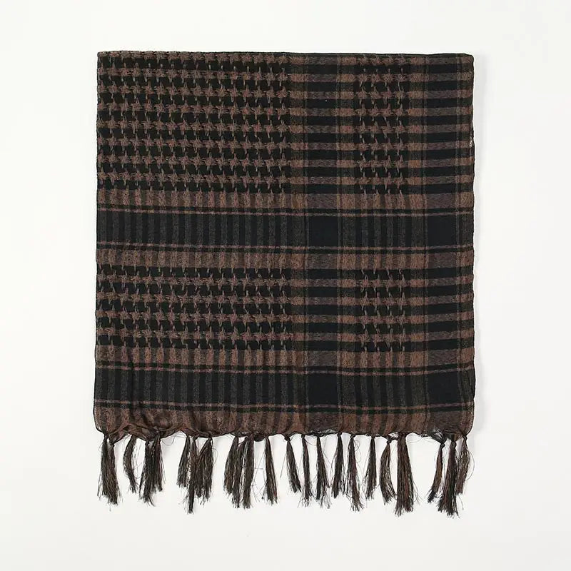 Arabischer taktischer Wüstenschal – Unisex-Keffiyeh für Outdoor