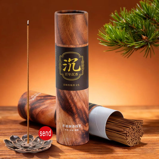 Tube de bâtons d’encens naturel à l’agarwood – méditation et parfum longue durée