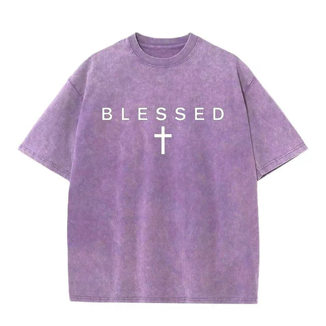T-shirt foi chrétienne unisexe – design croix et message biblique inspirant