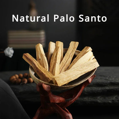 Encens palo santo premium du Pérou – bois sacré purifiant pour méditation et parfum maison