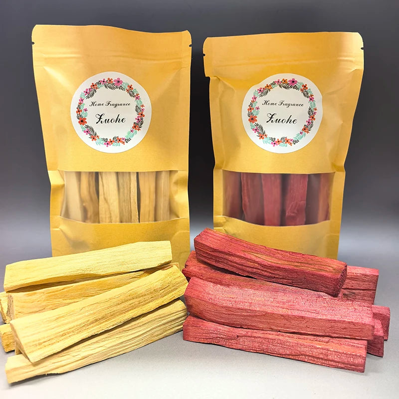Bâtons de Palo Santo Naturel – Encens Spirituel pour Yoga, Méditation et Aromathérapie | Lot de 10