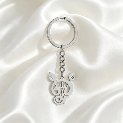 Porte-clés Om Aum – Symbole hindou unisexe
