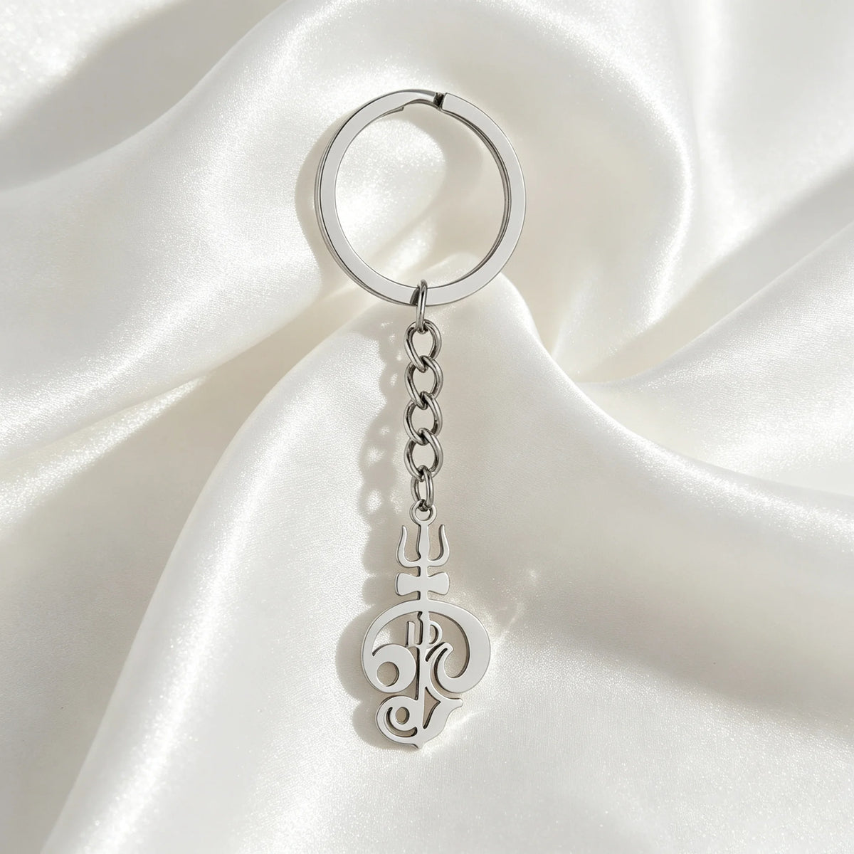 Porte-clés Om Aum – Symbole hindou unisexe