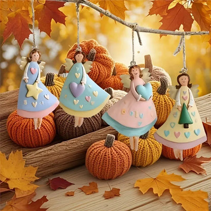 Décorations de Noël Ange en Bois