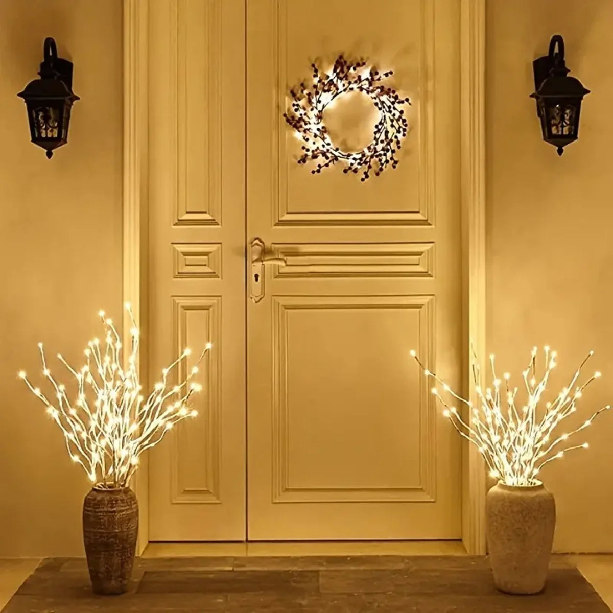 Guirlande Lumineuse Branches de Bouleau – 20 LED sur Piles |