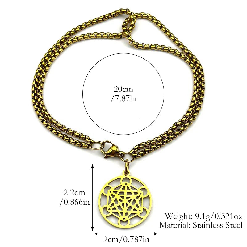 Bracelet 7 chakras en acier inoxydable – Bijou spirituel unisexe