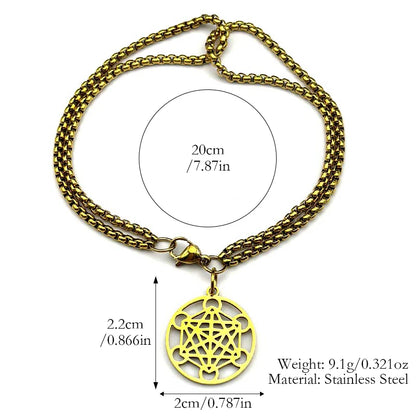 Bracelet 7 chakras en acier inoxydable – Bijou spirituel unisexe