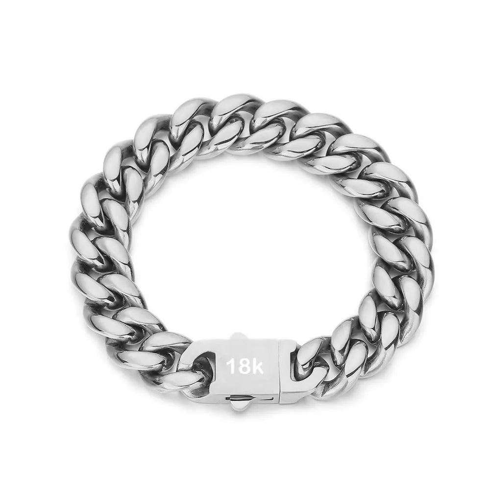 Chaîne Cubaine Miami 316L 8–16 mm – Collier ou Bracelet Unisexe