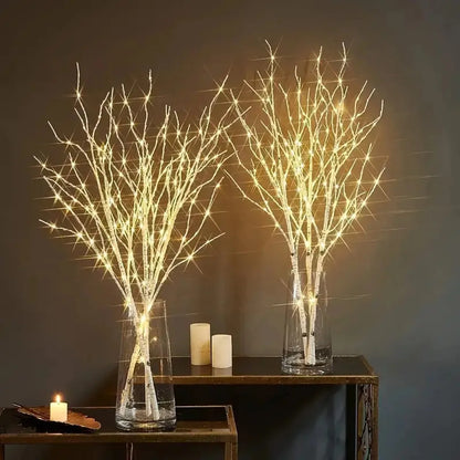 Guirlande Lumineuse Branches de Bouleau – 20 LED sur Piles |