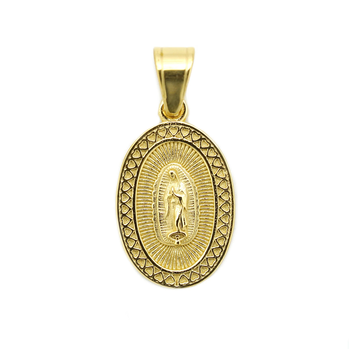 Collier Vierge Marie en Acier Inoxydable 316L – 5 Modèles